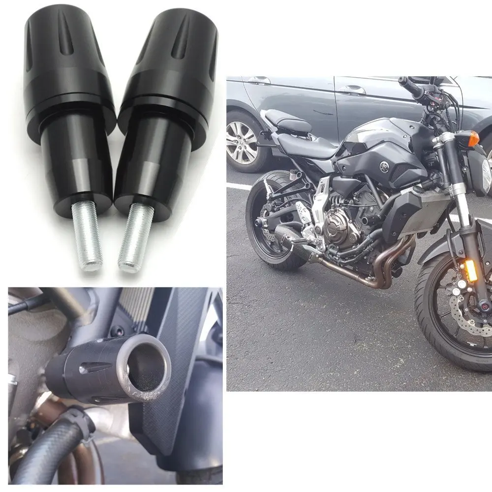 KEMiMOTO для YAMAHA MT 07 MT07 MT-07 FZ-07 аксессуары Кадр Слайдеры Protector левой и правой анти