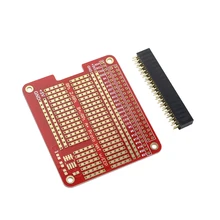 1 Pcs DIY Proto HAT Shield for Raspberry Pi 3 and Raspberry Pi 2 Model B / B+ Red RPI GPIO Board