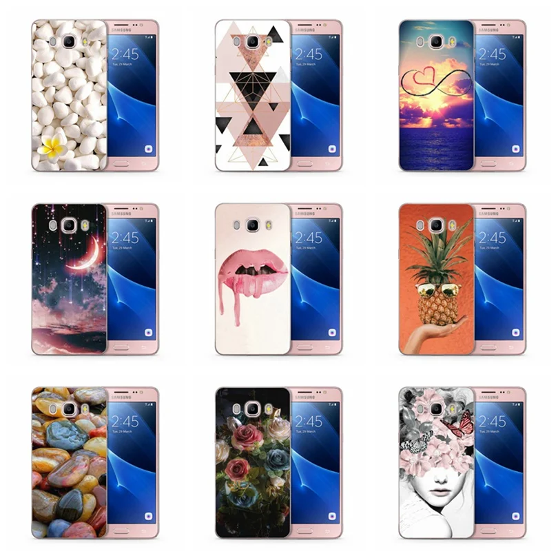 Роскошный чехол из ТПУ для Samsung Galaxy A3 A5 2016 2017 prime J1 J2 J3 J5 J7 цветной мягкий крутой