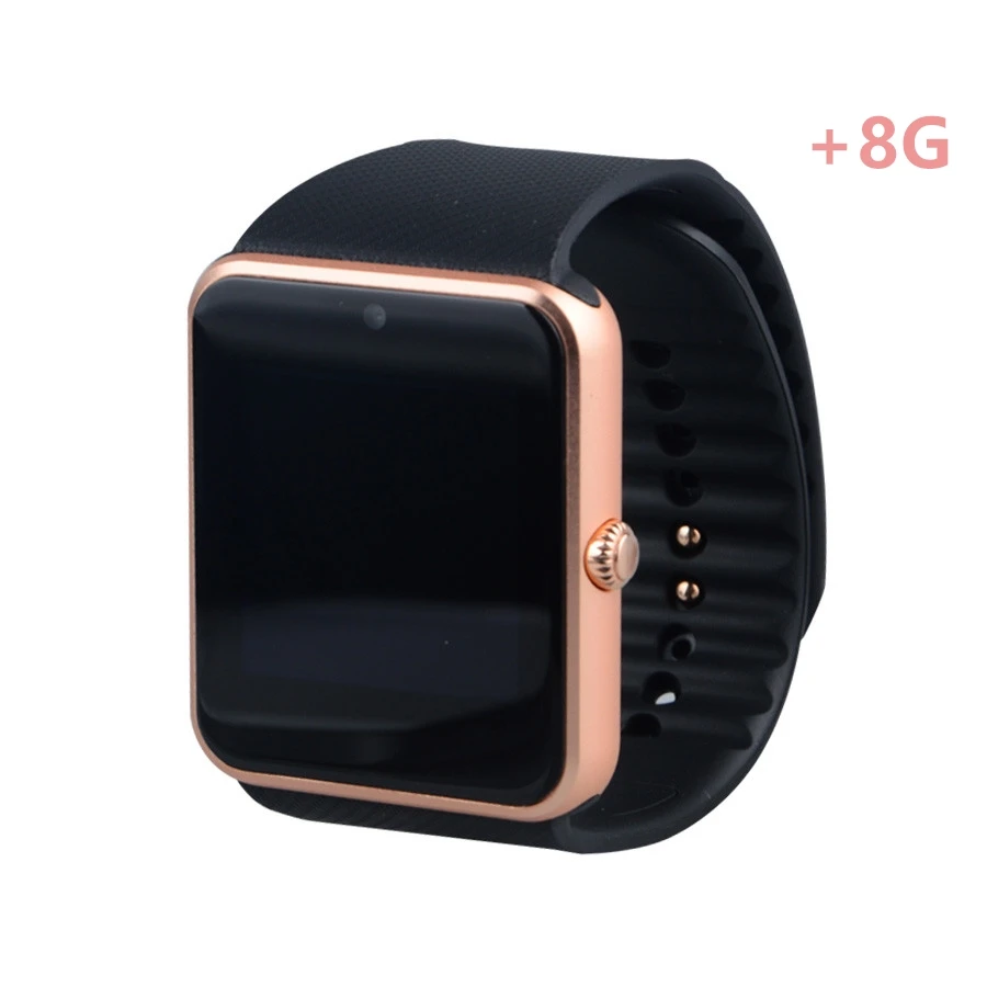 GT08 + 8G умные часы для Apple Watch мужские и женские наручные на Android электронные с