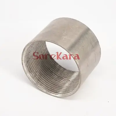 

1-1/2" BSP Female Thread 304 Stainless Steel Pipe Fitting Full Socket Round Connector for water oil air