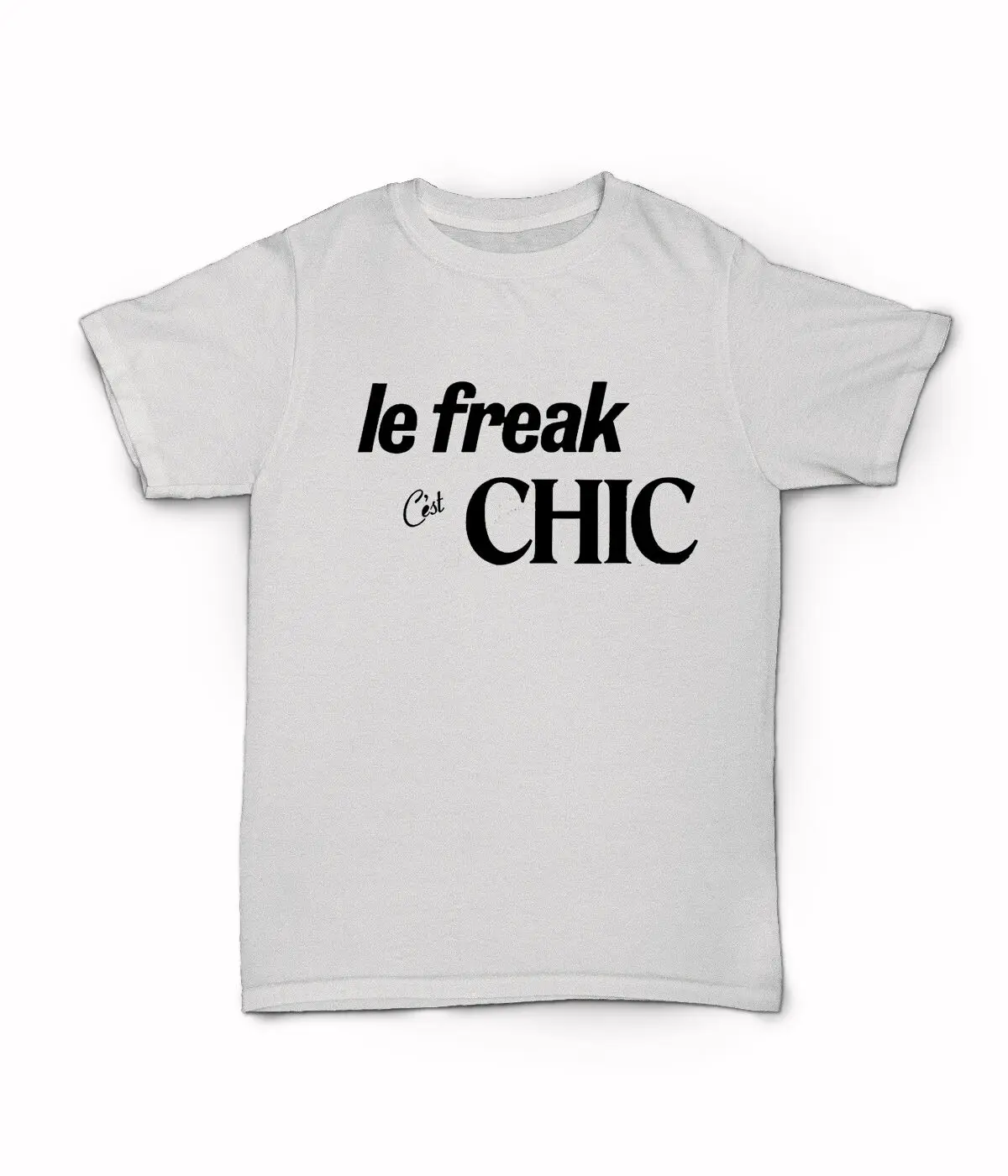 Шикарная Футболка Le Freak-Нью-Йоркская Дискотека Cɾst Nile Rodgers Bernard Edwards летняя