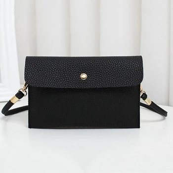 

Party Purse Vintage Leather Handbags Pu Leather Clutches Ladies Solid Color Famous Designer Crossbody Shoulder Messenger Bags