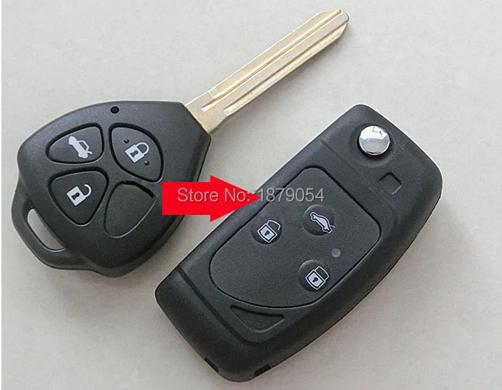 Toyota Reizi Camry Vois RAV4 Modifed key shell  (5).jpg