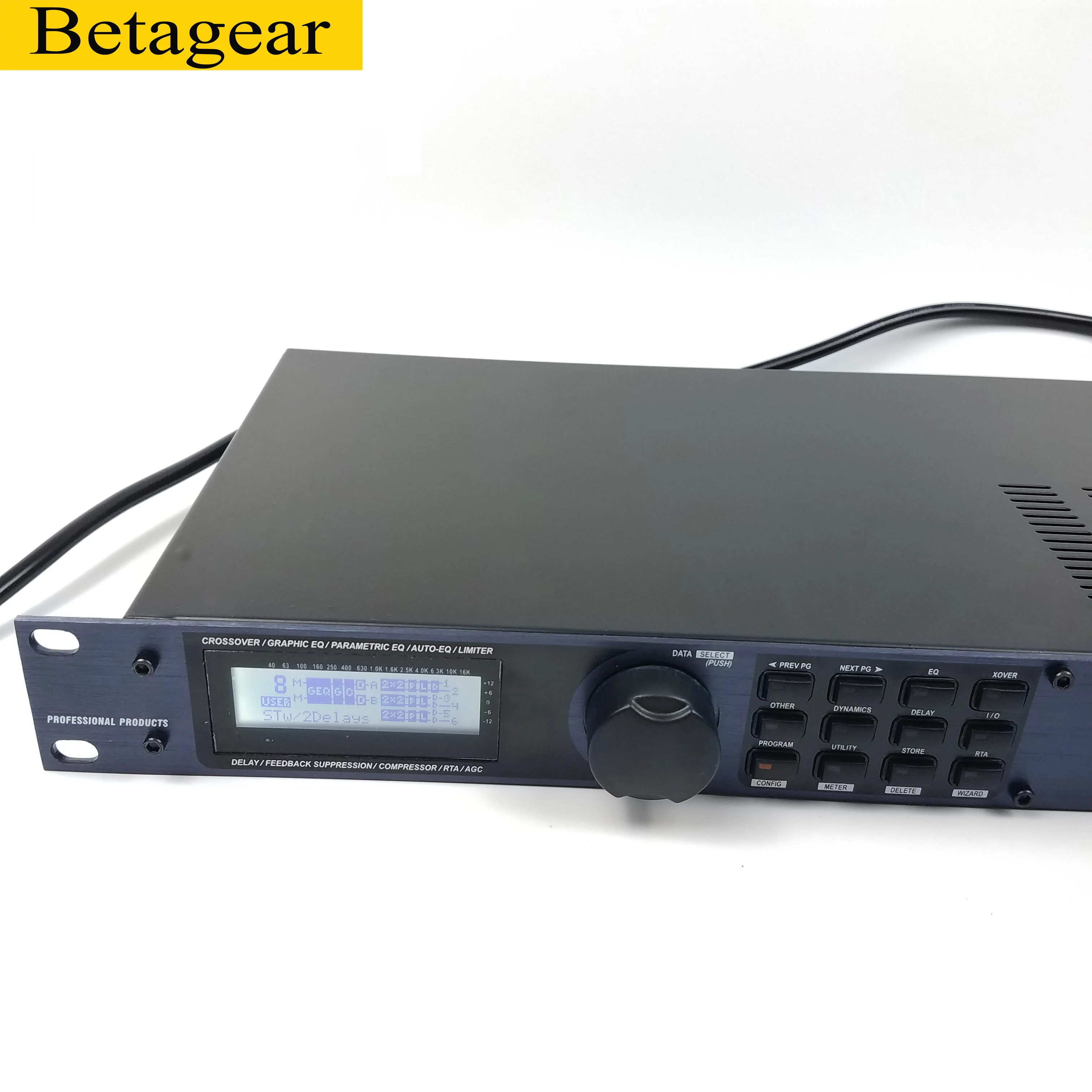 Betagear Rack PA 260 3in6out driver rack