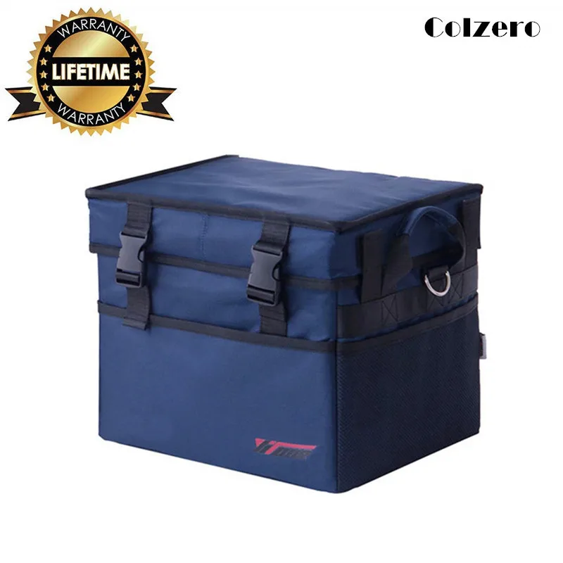 

Large Insulated Cooler Bag 28L 40 Can Capacity Outdoor Thermal Picnic Food Bag Foldable Cooler Tote Bag for Camping BBQ Car Trip