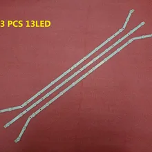 Комплект одежды из 3 предметов 13 светодиодный полосы для samsung UE40H6203AK D3GE-400SMA-R2 D3GE-400SMB-R3 BN96-28767B BN96-28766A LM41-00001V