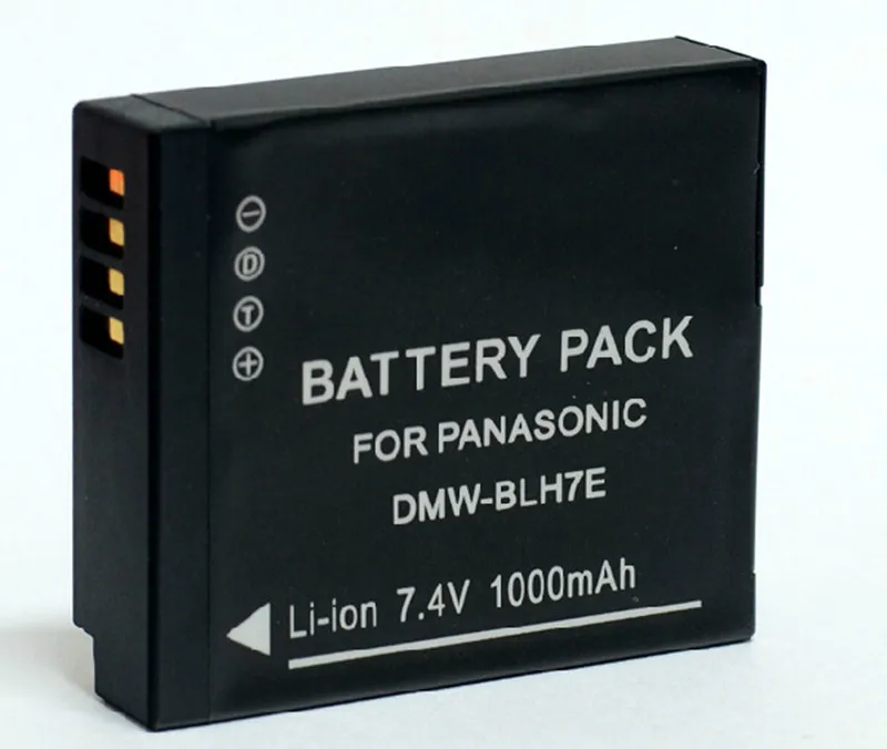 

1000MAH Battery for Panasonic DMW-BLH7, DMW-BLH7E ,DMW-BLH7PP,DMW BLH7 / BLH7E and For Lumix DMC-GM1,DMC-GM1 k Digital Camera
