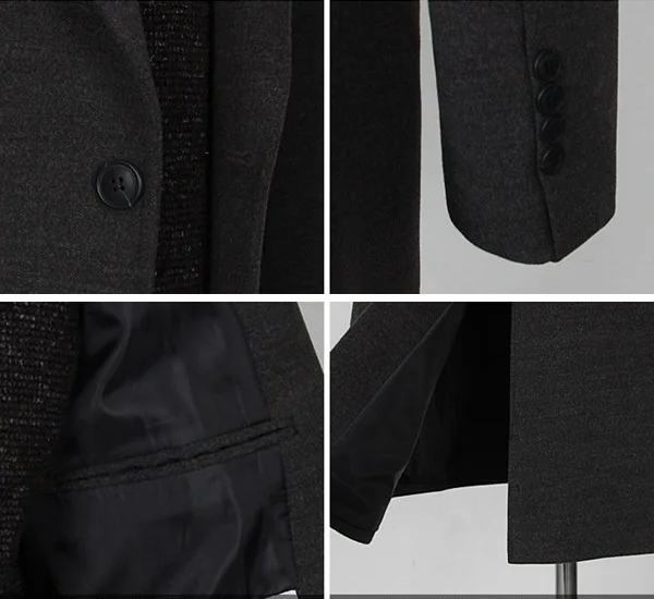 Zogaa, мужское весеннее и осеннее пальто с отложным воротником, хлопковые приталенные куртки с длинным рукавом, Повседневный Кардиган, шерстяное пальто, горячая Распродажа