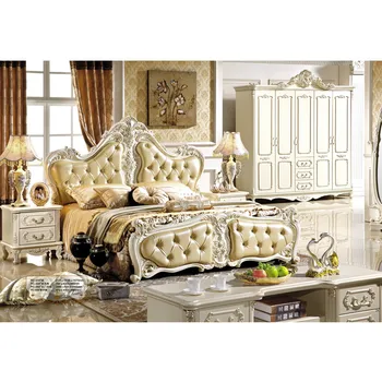 

Luxury hot sell king size bed velvet bed, Italian bedroom furniture