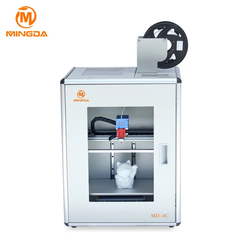 

MINGDA MD-4C 3D Printer Machine 110/220V EU US Plug Impresora 3D Industrial 3D Printing Machine High Precision Best 3D Printer