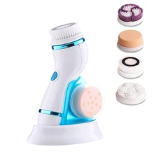 Многофункциональная электрическая вращающаяся щетка для лица с зарядкой от USB, щетка для мытья лица, Машинка для ухода за кожей