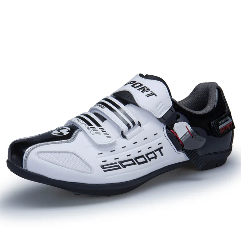 Zapatos de ciclismo para hombre, zapatos transpirables para bicicleta de carretera, zapatos de montaña para mujer, zapatillas deportivas de carreras deportivas con bloqueo automático, zapatos de bicicleta AA11234