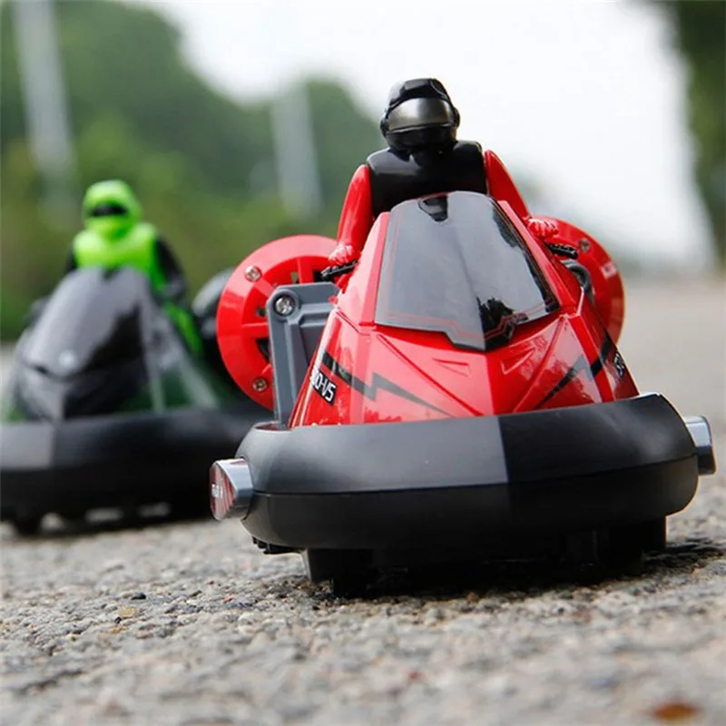 

High Speed Set of 2 Stunt Remote Control RC Battle Bumper Cars with Drivers Play Ready-To-Go RC Machine Toy For Boys Gifts