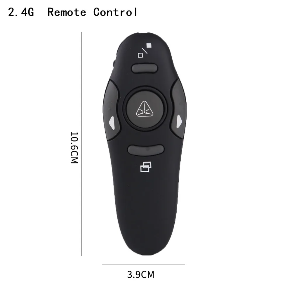 Мини 2,4 ГГц R400 USB беспроводной Презентер лазерная указка PPT светодиодный красный ИК пульт дистанционного управления страница для презентаций Powerpoint LAZER PEN