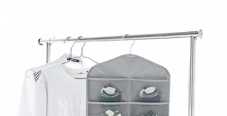 Luluhut шкаф нижнее белье и носки сумка для хранения двухсторонняя подвесная сумка cloest Сортировка прозрачный пакет Домашний Органайзер