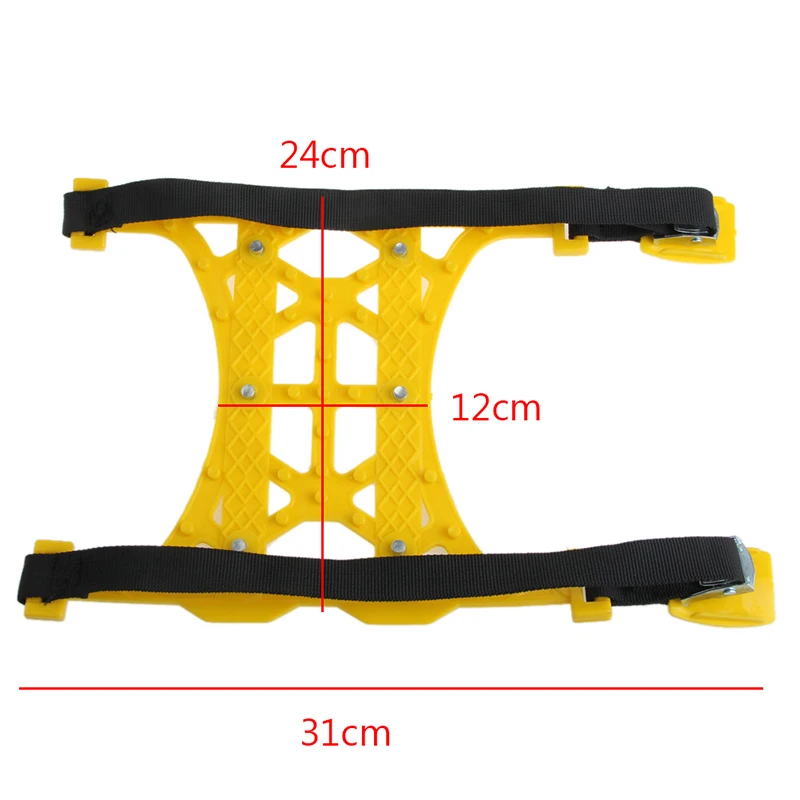 Горячая 1 шт. зимний грузовик автомобиль снег цепь шины Противоскользящий ремень легкая установка