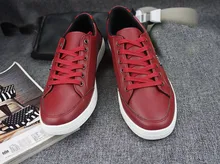 2016 Zan.Wings Wholesale Wanderschuhe Boys Navy Men Sneakers Drand Popular Shoes Men Genuine Leather Sweat-Absorbant Breathable
