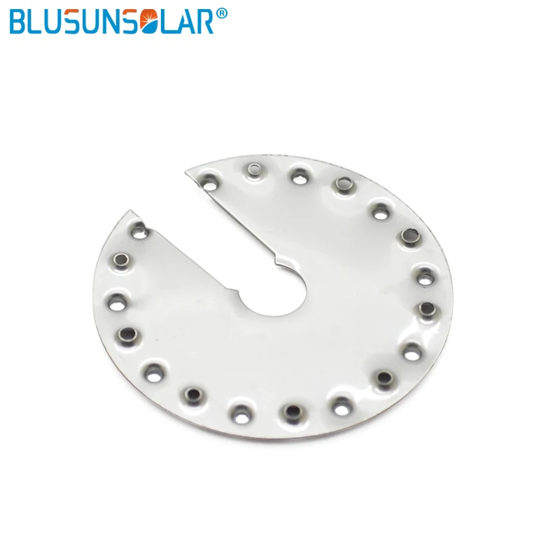 

10 pcs/lot Round Grounding Clip use in Solar Mounting System Grounding gasket Solar Installation Clamp