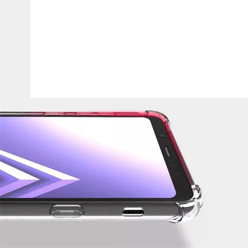 ТПУ чехол для Samsung Galaxy J2 J3 J4 J5 J6 J7 Plus Pro 2017 2018 противоударный мягкий прозрачный