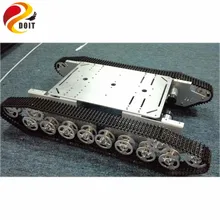 T800 4WD металлический настенный Танк трек гусеничное шасси гусеничный автомобиль Мобильная платформа гусеничный настенный-E DIY RC игрушка