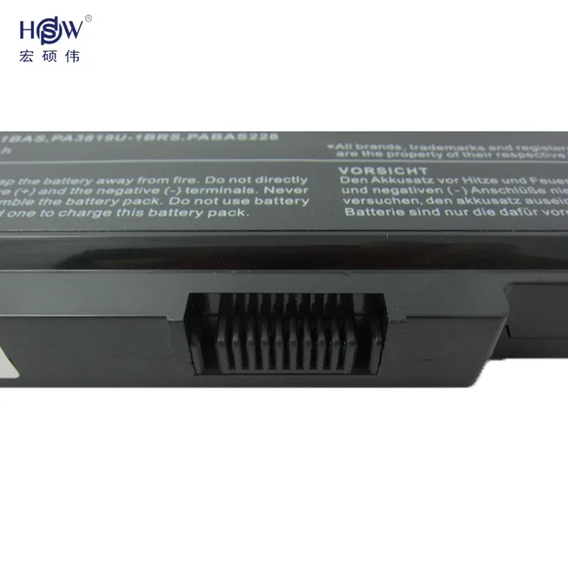 HSW 5200 мАч аккумулятор forTOSHIBA dynabook Спутниковое M640 M645 T110 T110D T115 T130 T135 U500 U505 T551 PA3634U-1BAS PA3634U-1BRS