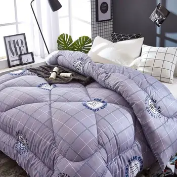 

GraspDream Adults Winter thicken quilts bedding comforter students dormitory keep warm duvet with filling king twin queen size