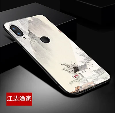 Роскошные закаленное Стекло чехол для huawei Nova 3e Защитные чехлы для huawei Nova3e случае Nova 3 e основа ANE-AL10 крышка