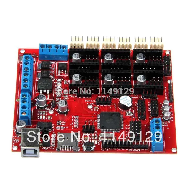 Geeetech Controller Board RAMPS1.4 Main Board For Reprap Prusa Mendel 3D Printer