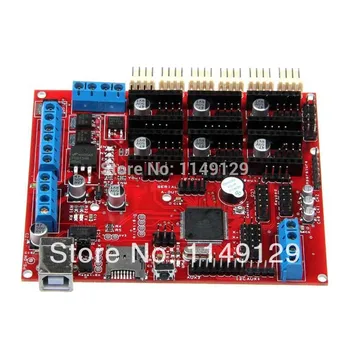 

Geeetech Megatronics V2.0 Control Board RepRap Stepper Motors Kit for 3D Printer Prusa Mendel Free Shipping