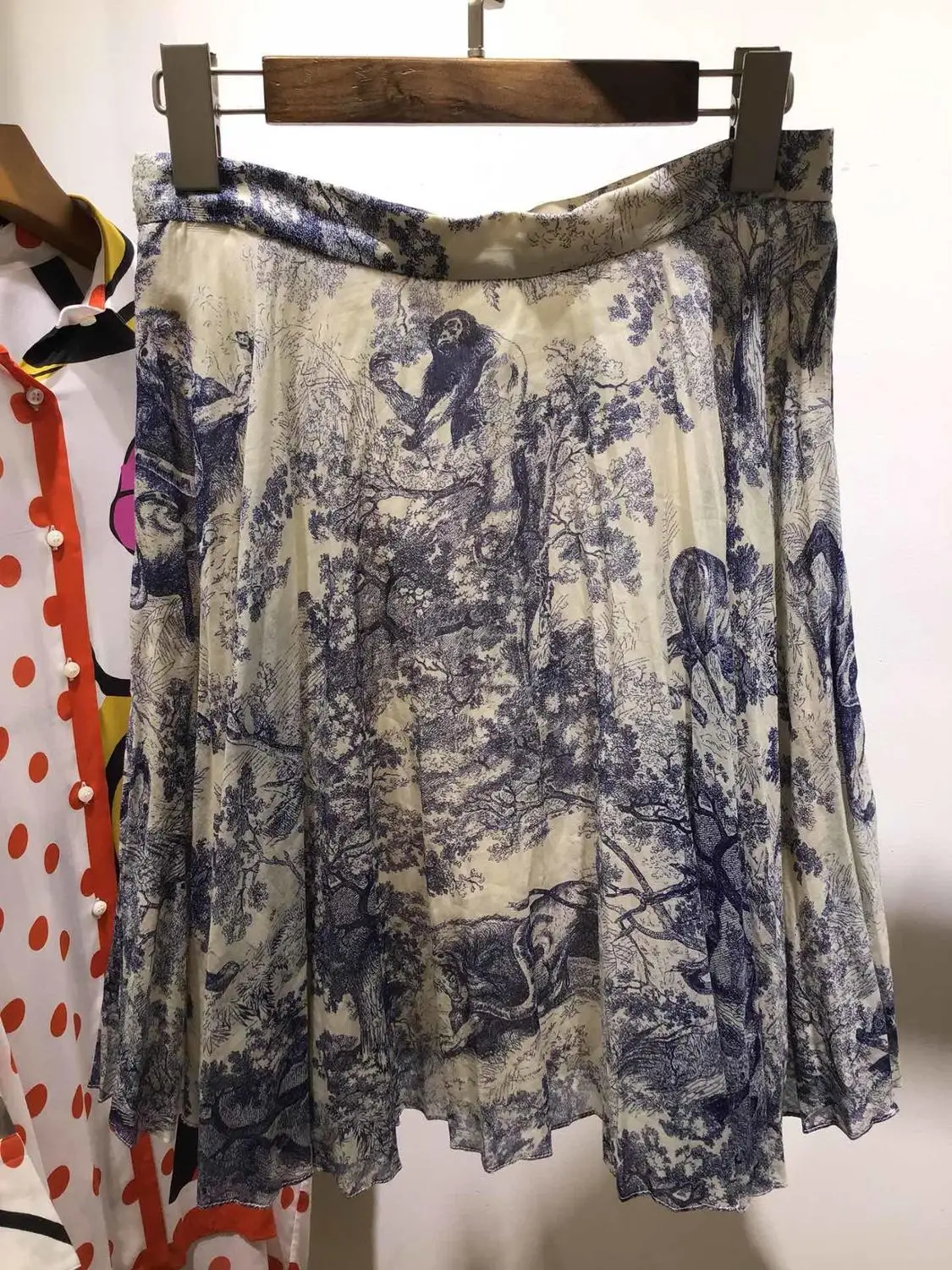 

2019 new ladies fashion sexy print women's skirt 0608