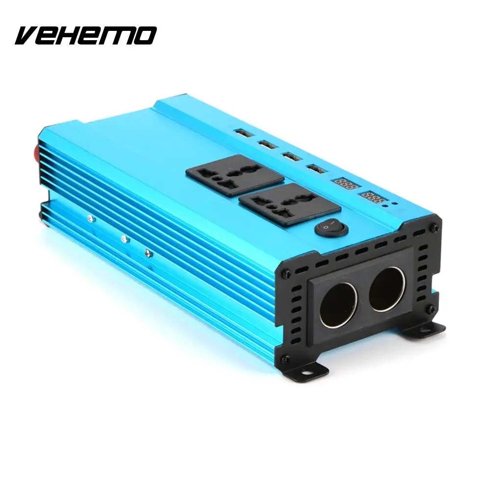 

Modified Sine Wave DC12V To AC110V Charger Solar Power Inverter Portable Vehicle Car Inverter High Performance Adapter