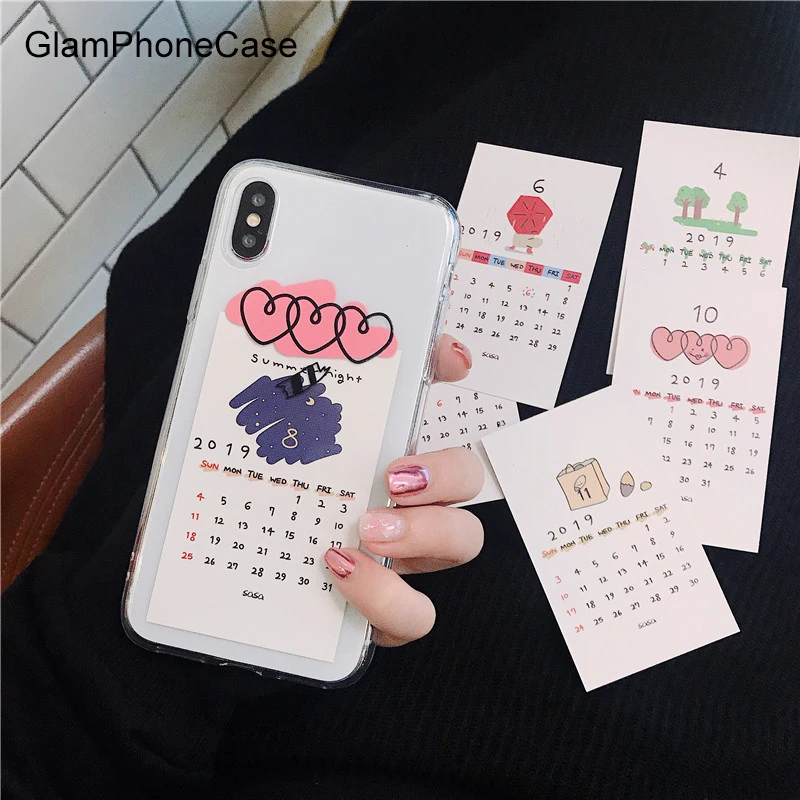 GlamPhoneCase Прозрачный чехол для iPhone 6 7 8 Plus X XR XS Max мягкий телефона |