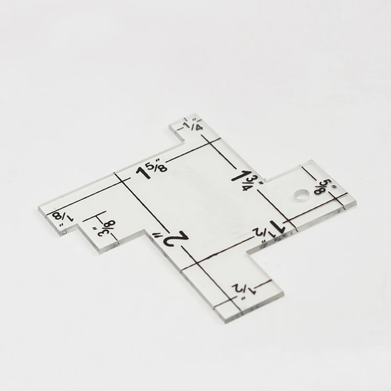1 шт. пластиковая линейка для шитья 2019 дюйма|Швейные инструменты и аксессуары| |