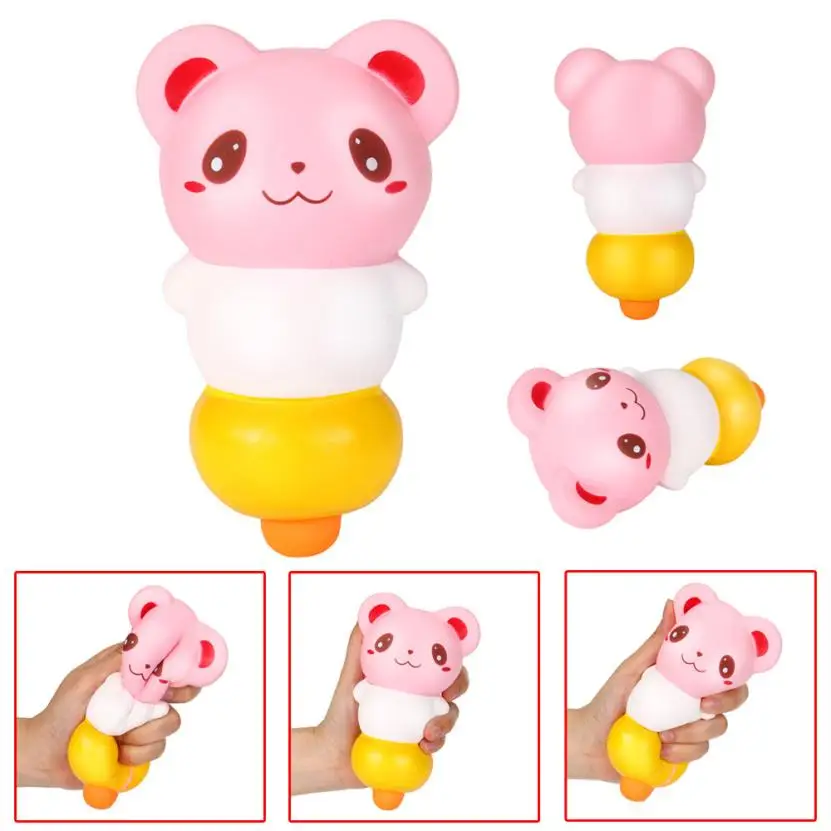 Kawaii Squishies замедлить рост Jumbo крем Ароматические Squeeze Тыква шашлык Cat Antistresses Забавные игрушки 30S8430 Перевозка груза падения