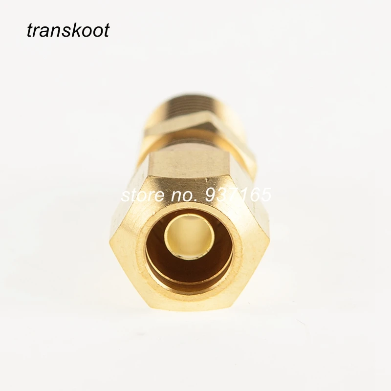 1468 SAE 100102BA 1/4 &quotOD 1/8&quot или &quotили 3/8&quot NPT Мужской Латунный фитинг точка воздушного