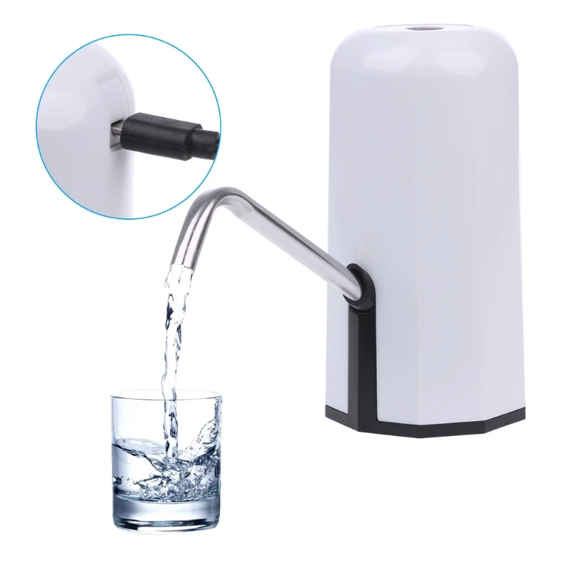 Automatic Electric Portable Water Pump Dispenser Gallon Drinking Bottle Switch USB Water Dispenser Home Kitchen Appliance Automatic Electric Portable Water Pump Dispenser Gallon Drinking Bottle Switch USB Water Dispenser Home Kitchen Appliance