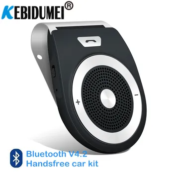 

Wireless Bluetooth Handsfree Car Kit Speaker Speakerphone Bluetooth 4.1 EDR Music Receiver + Car Charger for Phone