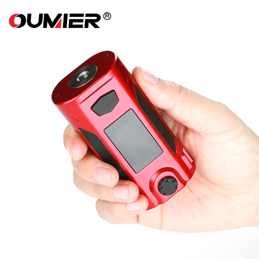

Original OUMIER Rudder 200W Box Mod Electronic Cigarettes 18650 Mods Vaporizer Fit 510 Thread RTA RDA RDTA Vape Mod vs Shogun