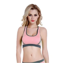 Женский жилет, Мягкий Топ, спортивный бюстгальтер, стрейчевый хлопок, бесшовный, дышащий, YogI, бюстгальтеры, нижнее белье для женщин