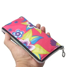 Большая вместительная складная сумка для покупок с цветочным принтом, многоразовая сумка для покупок, экологичные сумки через плечо, сумка для путешествий