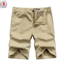 Fredd Marshall новые мужские однотонные Шорты повседневные Карго короткие брюки военные короткие брюки мужские свободные повседневные шорты-бермуды 6607