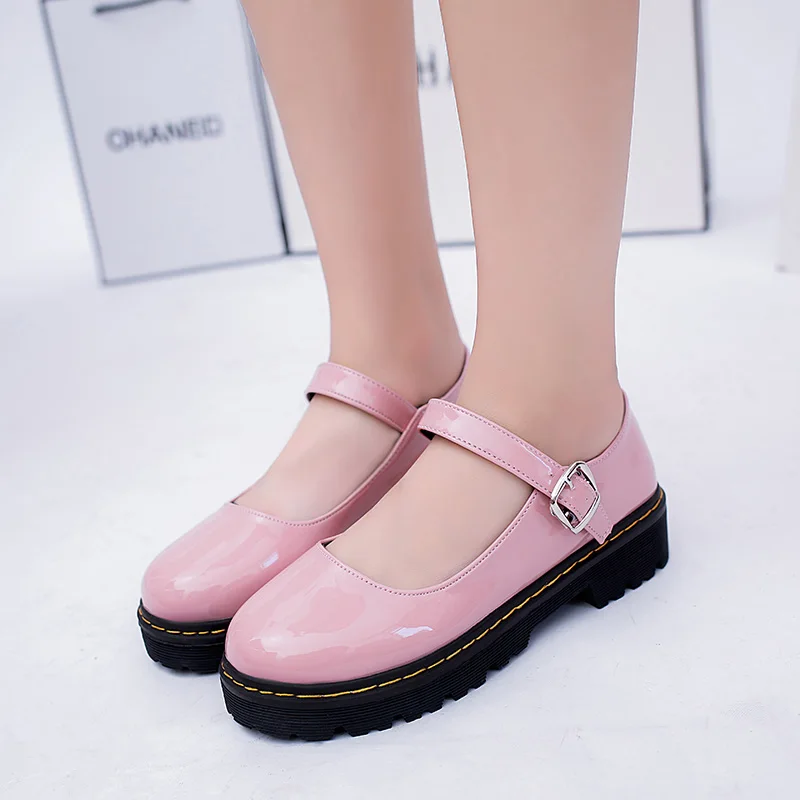 LoveLive/обувь в японском стиле Лолиты для студентов; обувь для колледжа; JK; обувь для путешествий; форменная обувь; обувь из искусственной кожи