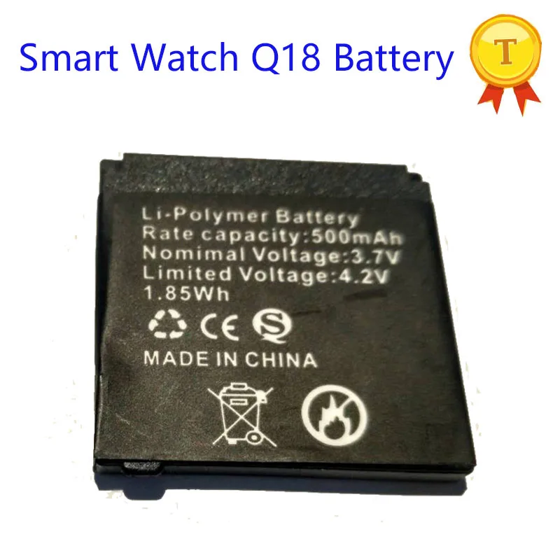 

OriginalBattery 500mAh for Smart Watch Q18 Backup battery for Q18