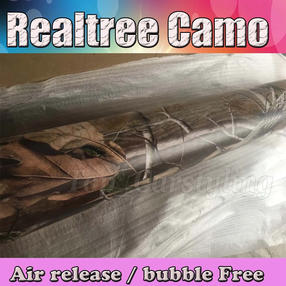 Realtree camo vinyl sticker foile wrap sheet Camouflage Film Car Decals 3M Avery Arlon Vinyl (3)
