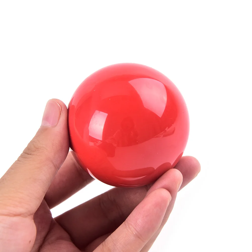 52,5 мм красный бильярдный тренировочный мяч смола бильярдный шар Кий Мяч для бильярда и снукера аксессуары шары для пула