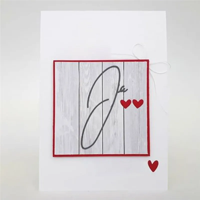 

Alphabet Letter Ja Metal Cutting Dies for Scrapbooking New 2019 Crafts Die Cuts Card Making Album Embossing