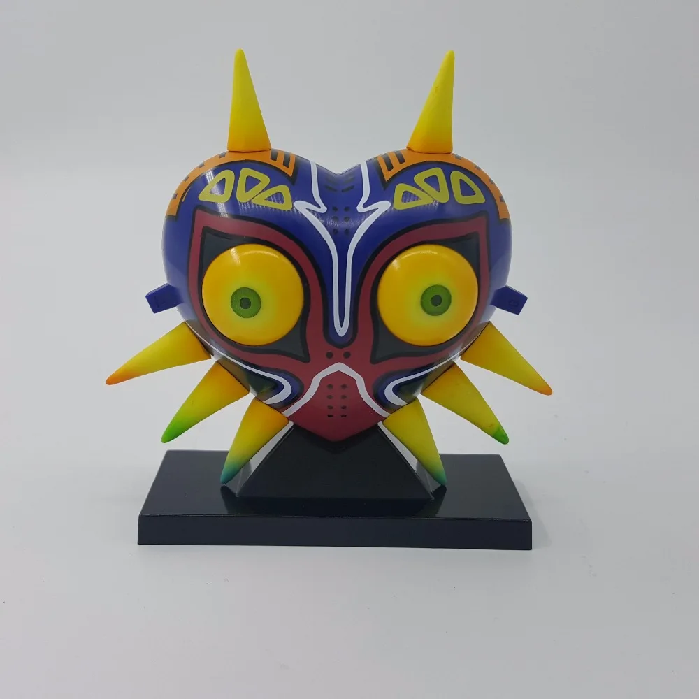 Аниме игры Zelda Majora маска фигурки Link Majoras Светодиодные глаза Коллекционная модель