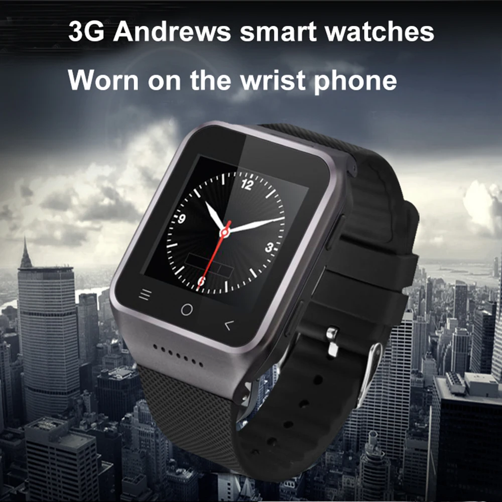 Original Smart Watch S8 pro MTK6580 Android 5.1 Dual Core 1GB+16GB GPS WiFi Bluetooth 4.0 SmartWatch Phone PK qw09 KW06