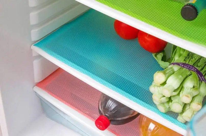 4 шт. коврик для кухонного холодильника на холодильник противообрастающий против мороза водонепроницаемый коврик Антибактериальный плесень влажная задняя панель